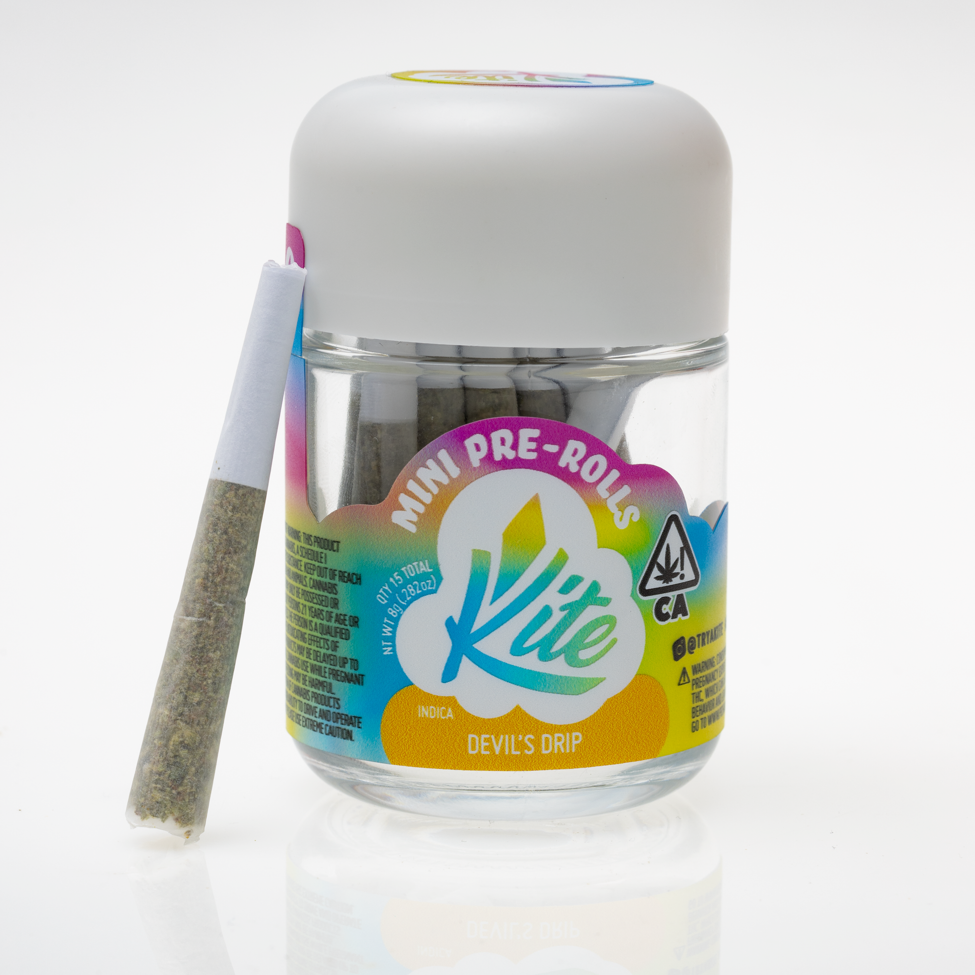 Kite Mini PreRolls strain-Devils Drip Indica